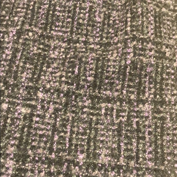 Michael Kors Purple Tweed Bouclé Skirt sa 8 - Picture 4 of 4